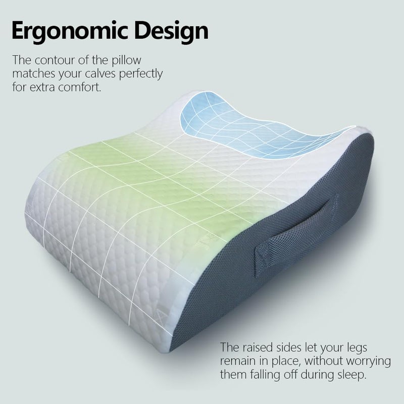BlissfulNest Leg Elevating Pillow Leg Elevation Pillow for Legs/Knee/Ankle Post Surgery Memory Foam Cooling Fabric Eases Legs/Feet/Calves Pressure Speeds Post Surgery Recovery - Image 2