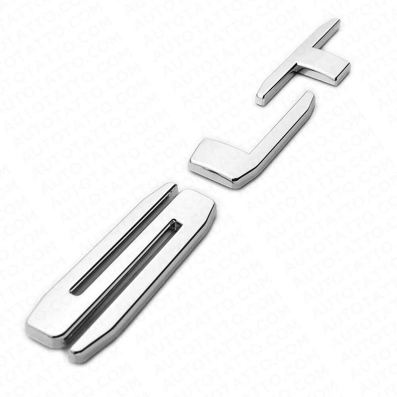 1Pc 1921 Sierra Tailgate SLT Logo Emblem Pickup Badge Nameplate Replacement for SLT Chrome