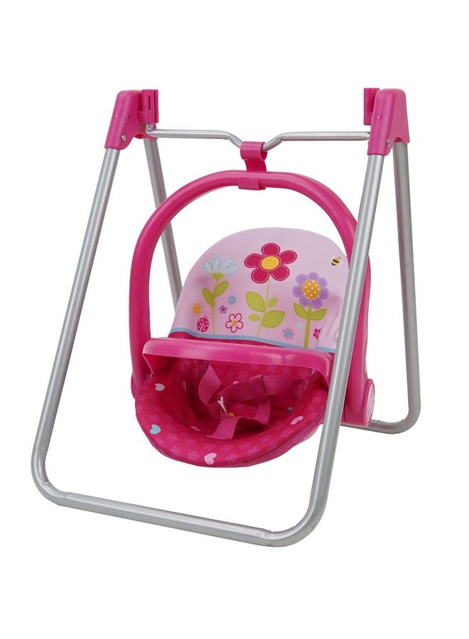 509 Crew Garden Doll 3-In-1 Feed N Swing Combo Play Set - Kids Pretend Play, Converts To Highchair, Swing, & Carrier, Ages 3+ - Image 1