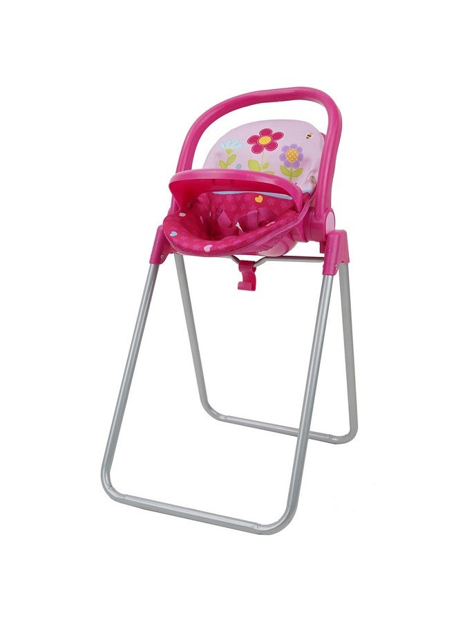 509 Crew Garden Doll 3-In-1 Feed N Swing Combo Play Set - Kids Pretend Play, Converts To Highchair, Swing, & Carrier, Ages 3+ - Image 2