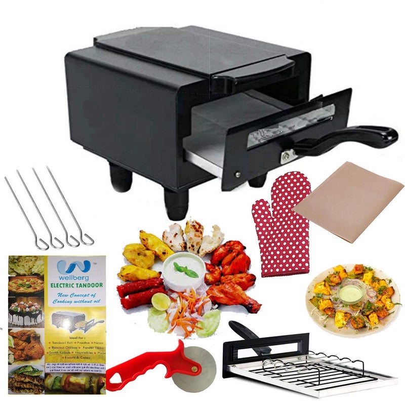 Wellberg Electric Tandoor 10 Inche's (1500watt) Make Delicious Food with Less Oil - Image 1