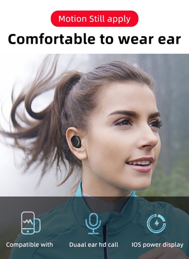 M1 TWS BT 5.0 Wireless Touch-Control Earphones For Android/iOS/PC Tablet  - Image 2