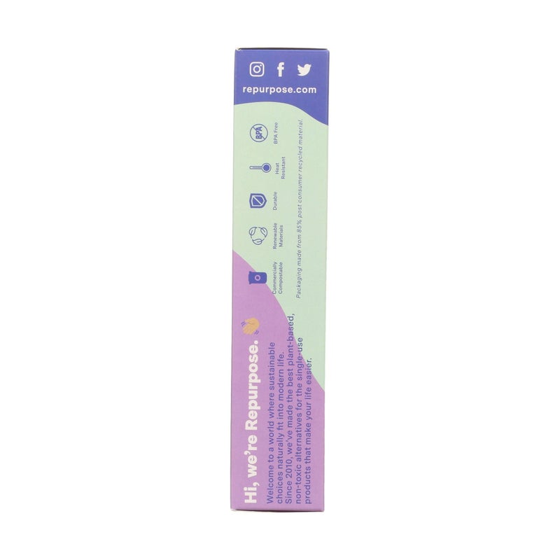 Repurpose Compostables Repurpose 855995003075 Disposable Tableware, Off-White - Image 4