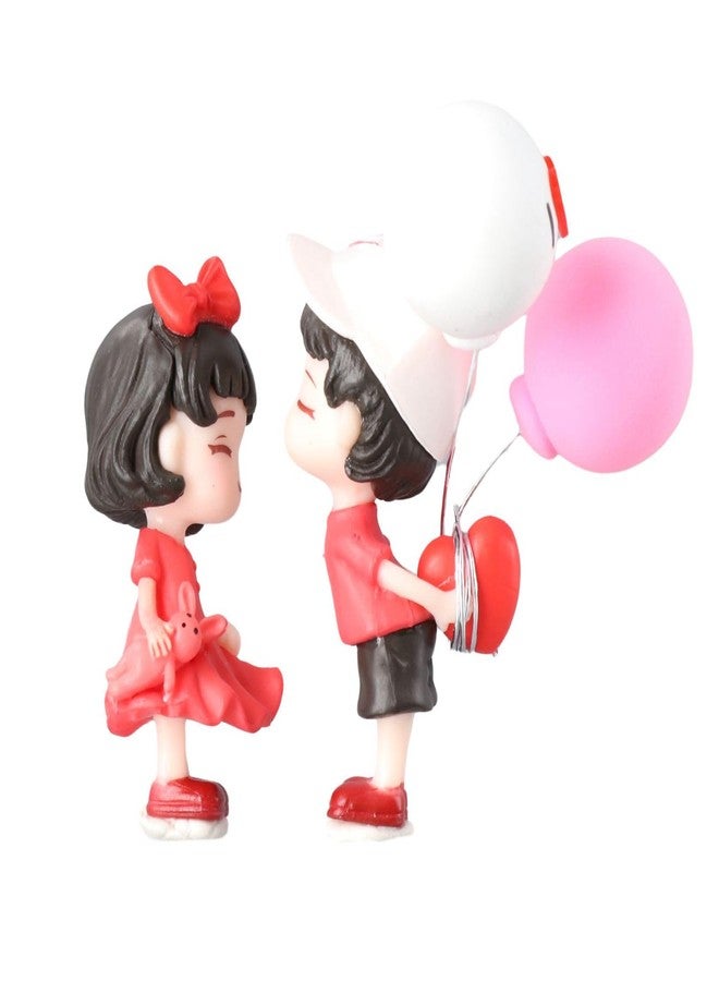 Pokinge 1Set Cartoon Couples Model Ornament Creative Car Interior Dashboard Romantic Decoration Resin Anime Couples Figurine Home Decor - Image 3