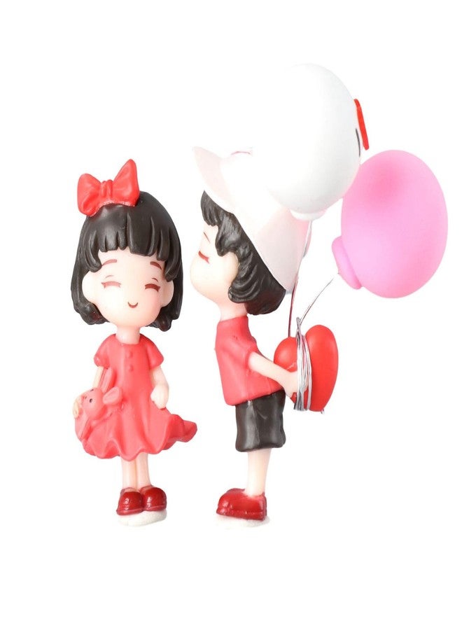 Pokinge 1Set Cartoon Couples Model Ornament Creative Car Interior Dashboard Romantic Decoration Resin Anime Couples Figurine Home Decor - Image 1