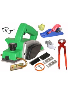 Digital Craft Digital Craft Wood Planer 1400W Machine of Carpentry HighPower MultiFunction Electric Planer Professional Woodworking Machine 82mm Electric Planer Machine5Inch Hand Planer8Inch Pincer Plier  - Image 1