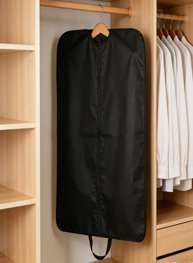 OATIPHO 1 Pc Ice Hockey Garment Bag - Breathable Hanging Jersey Cover Foldable Suit Organizer for Closet Storage Travel for Men Youth Black 35.76 x 23.58 In - Image 5