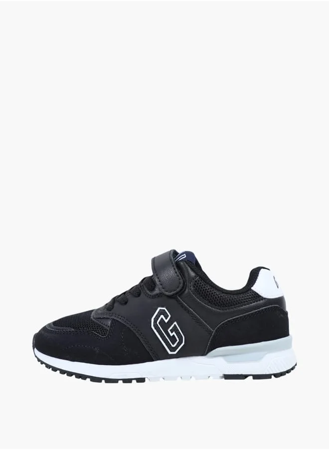 GAP Boys' Panelled Sneakers with Lace-Up Closure - COLUMBUS