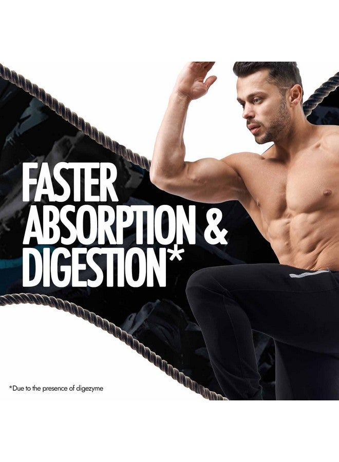 Kapiva كابيفا تيستوفويل شيلجيت بروتين مصل اللبن | 25 جرام بروتين | 250 ملغ شيلجيت | 5.5 جرام BCAA | شوكولاتة بلجيكية | امتصاص أسرع | مزيج داجيزايم | متوافق مع WADA | 1 كجم / 2.2 رطل - Image 3