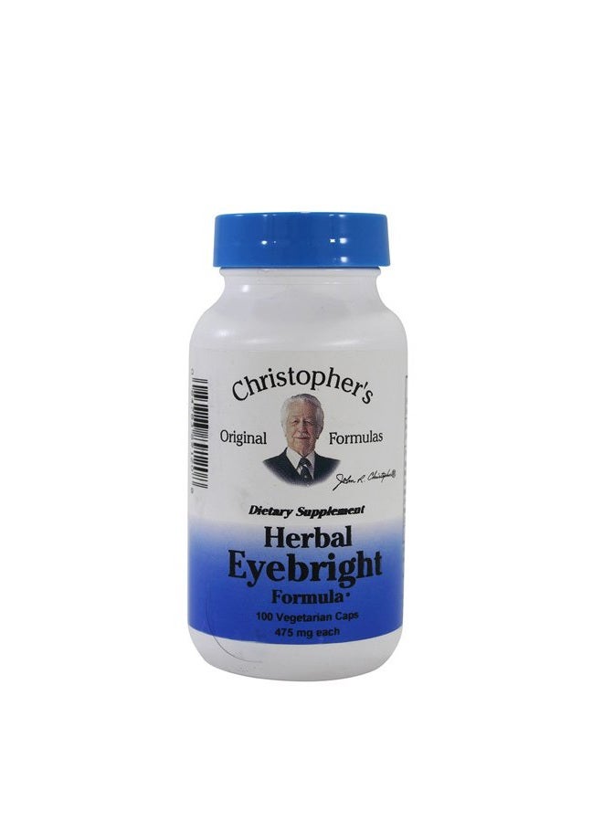 Christopher's Original Formulas Dr. Christopher's: Herbal Eyebright, 100 caps (2 pack) - Image 1