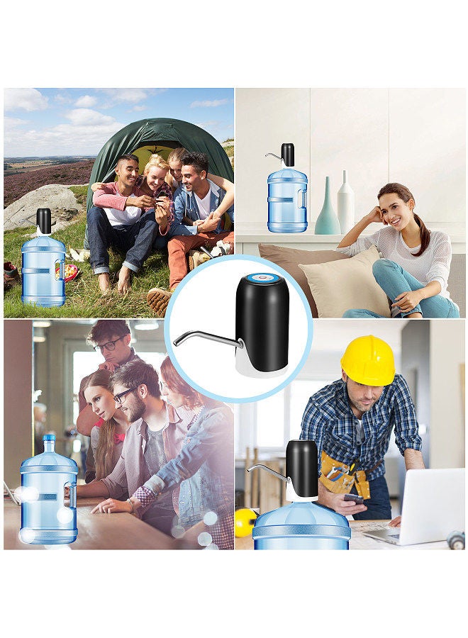 Electric Drinking Water Pump Portable USB Rechargeable Automatic Water Dispenser Intelligent Water-suction Device with Indicator Light  - Image 4