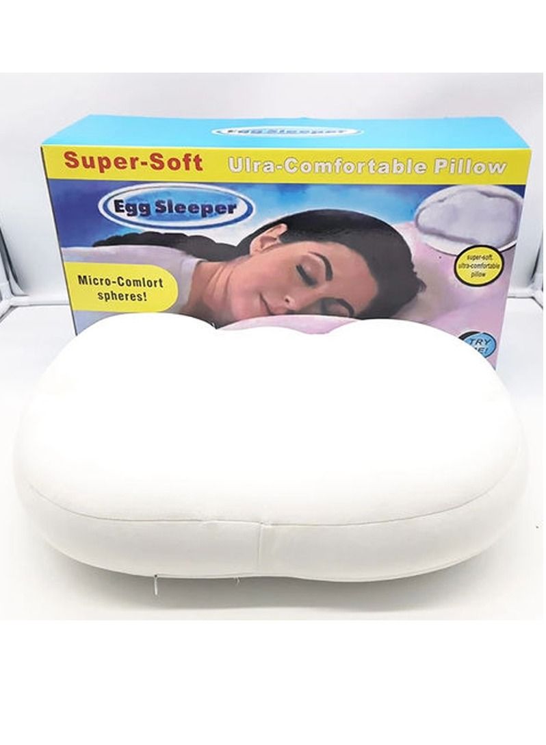 Memory Foam Pillow Sleeping Egg Shaped Pillows All-round Sleep Pillow Soft Comfortable Bed Pillows for Night  - Image 1