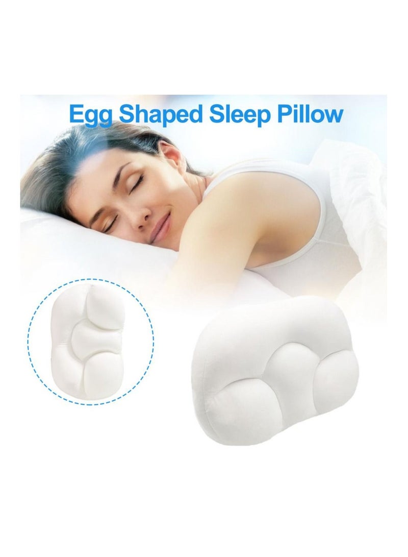 Memory Foam Pillow Sleeping Egg Shaped Pillows All-round Sleep Pillow Soft Comfortable Bed Pillows for Night  - Image 5