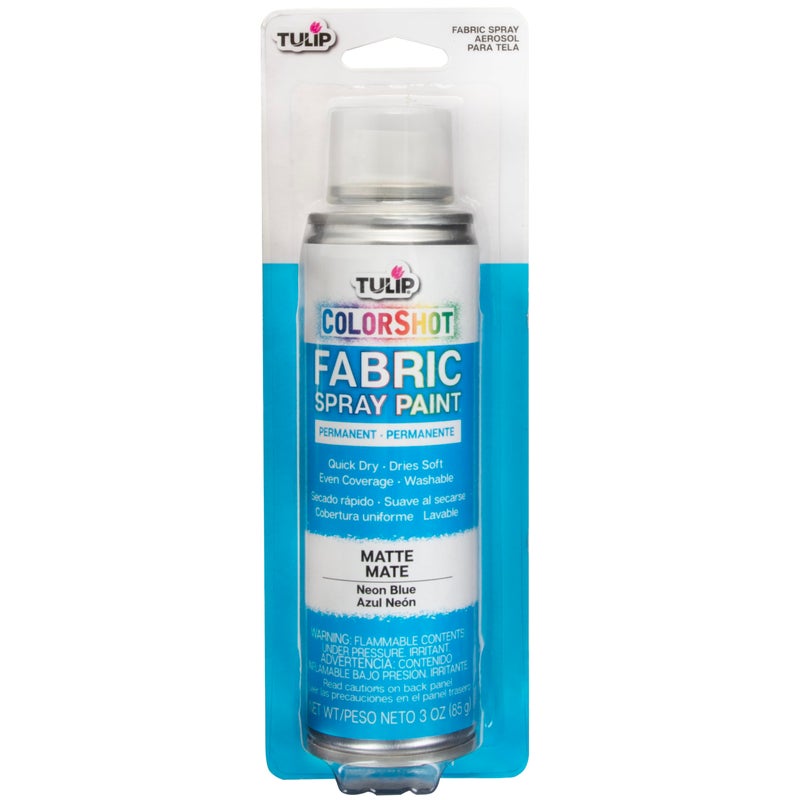 Tulip ColorShot Instant Fabric Color 3oz. Neon Blue - Image 1