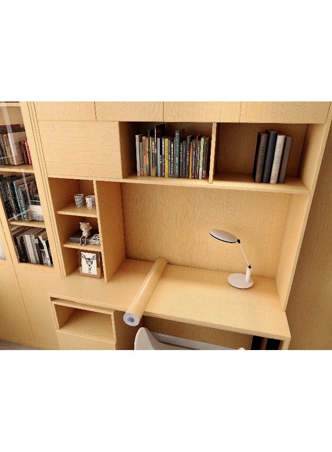 Anna 20cm x 10m Waterproof, Moisture-Proof, Oil-Proof Self-Adhesive Wood Grain Wallpaper for Home Renovation - Image 2