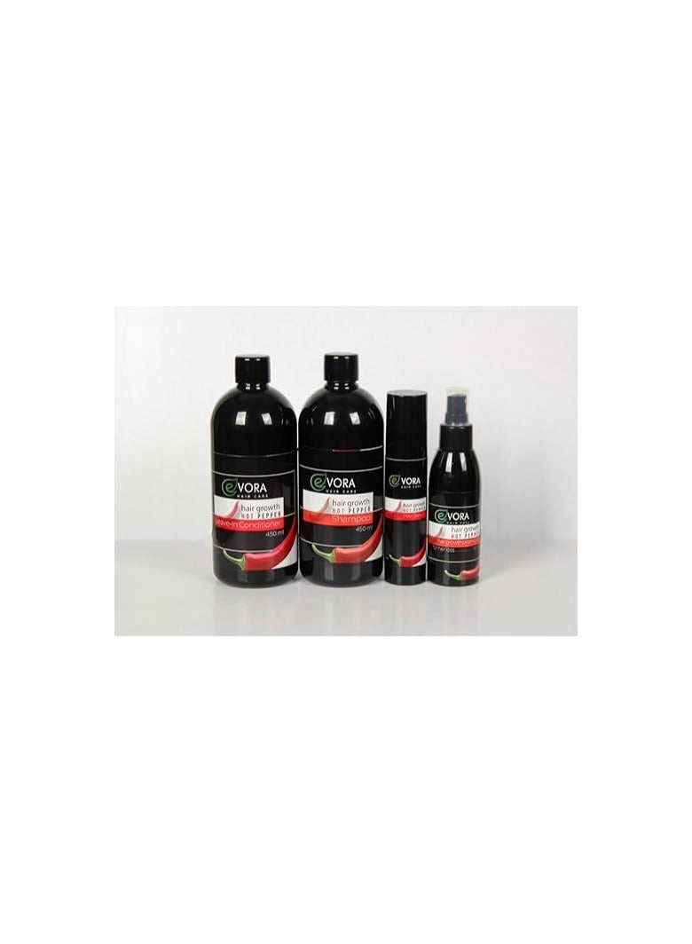 Evora Hot Pepper Hair Growth Set - Image 2