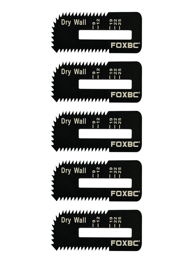 FOXBC Drywall Cut-Out Saw Blades for Makita Cut-Out Saw - 5 Pack - Image 1