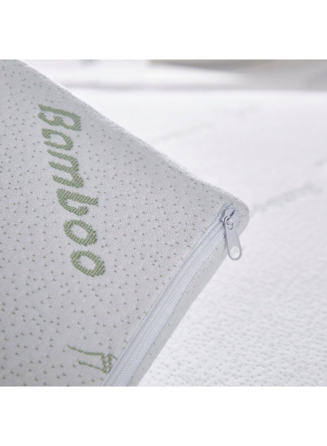Home Box Comfort Bamboo Memory Foam Mattress Topper  - Image 5