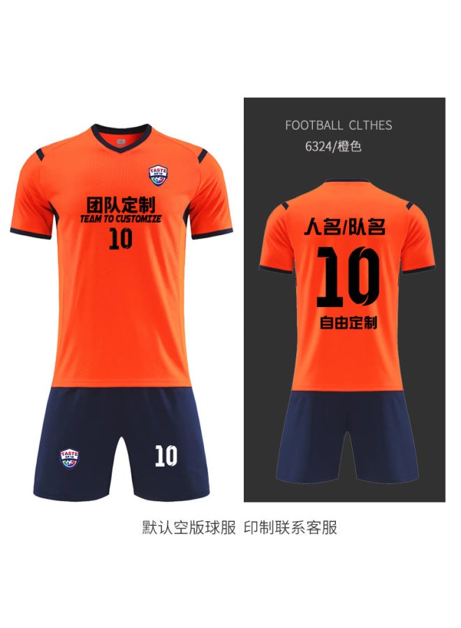 New Football Suit Children/adult Football Training Uniforms For Primary And Secondary School Students Game Sports Jerseys