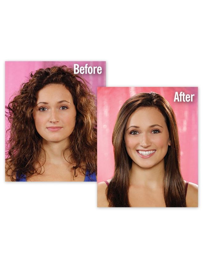 نيبمينينت فرشاة فرد الشعر من السيراميك مزودة بشاشة LCD أسود/أحمر - Image 3