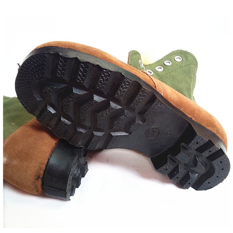 Wool Warm Cotton Shoes Labor Protection Shoes Big Head Cotton Shoes Wool Boots Work Shoes Cold Storage Cotton Shoes - Image 4