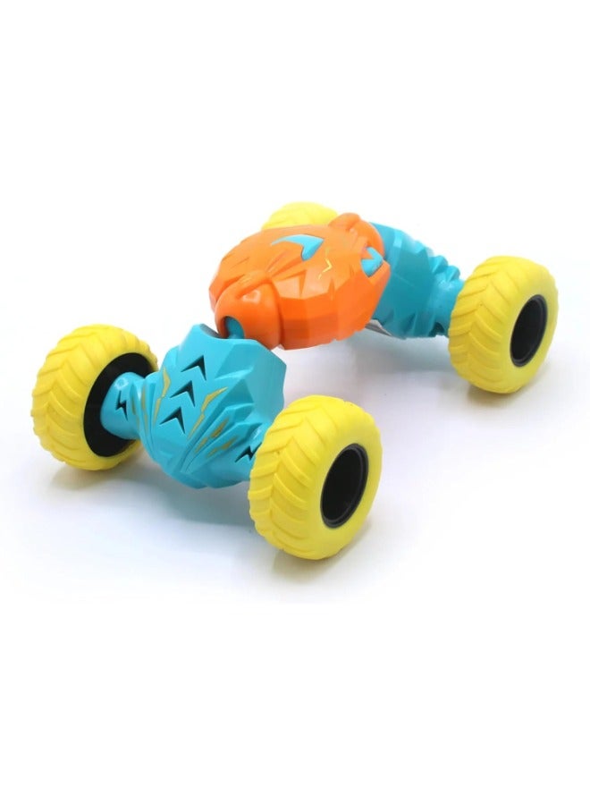 حديقة الألعاب مجموعة من 2 سيارات استعراض قابلة للسحب – ألوان مختلطة | سيارات وحشية بتقنية الدفع بالقصور الذاتي مع ممتصات صدمات مرنة | لا تحتاج بطاريات | لعبة خارج الطريق متينة، هدية للأطفال - Image 3