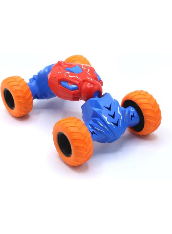 حديقة الألعاب مجموعة من 2 سيارات استعراض قابلة للسحب – ألوان مختلطة | سيارات وحشية بتقنية الدفع بالقصور الذاتي مع ممتصات صدمات مرنة | لا تحتاج بطاريات | لعبة خارج الطريق متينة، هدية للأطفال - Image 2