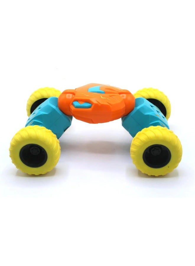 حديقة الألعاب مجموعة من 2 سيارات استعراض قابلة للسحب – ألوان مختلطة | سيارات وحشية بتقنية الدفع بالقصور الذاتي مع ممتصات صدمات مرنة | لا تحتاج بطاريات | لعبة خارج الطريق متينة، هدية للأطفال - Image 4