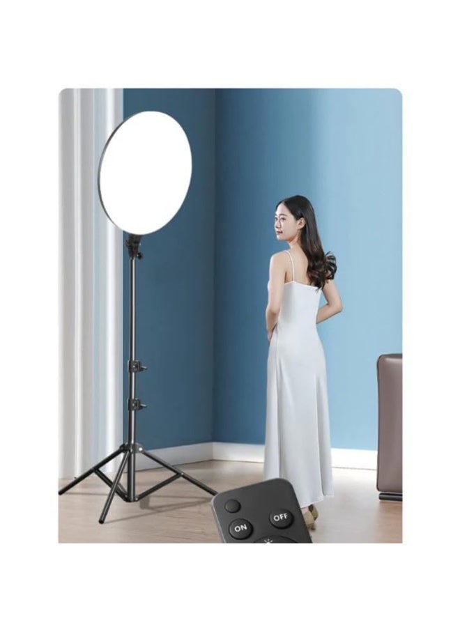 جينرال برو لوحة إضاءة RGB LED احترافية GenPro GS-450 – 100 واط، درجة حرارة لون 2700K–7500K + ألوان RGB، مع تحكم عن بعد - Image 2