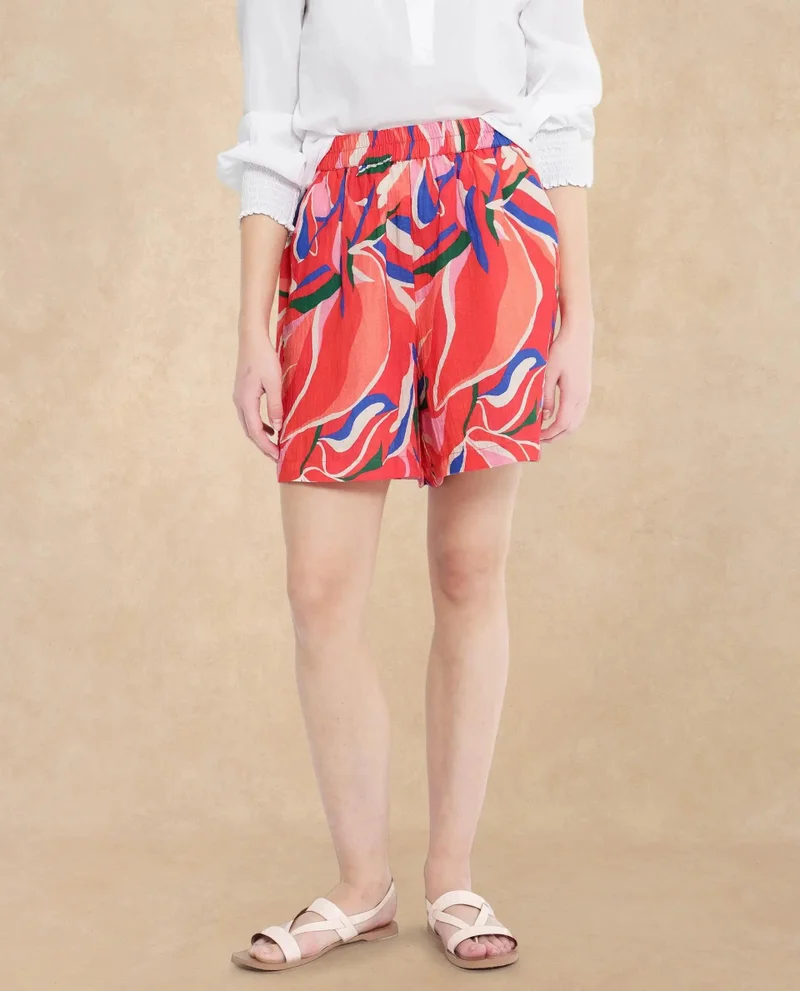 ريريزم Women's Vibrant Abstract Print Shorts