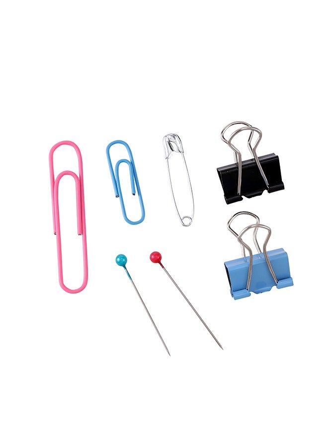 LAWAZIM staplers and paper clips set | Clips, Durable and Rustproof, Coated Large Paper Clips Great for Office School Document Organizing - Image 2