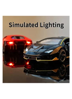 Toyland 1:24 Scale Die-Cast Sports Car Model with Scissor Doors, Lights, Sounds & Pull-Back Action  - Image 3