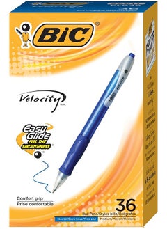 Velocity Retractable Ballpoint Pen Medium Point 1.0Mm Blue Ink 36 Count Bulk Pack Of Pens - pzsku/ZECE90F7DC7300C4B5BB3Z/45/_/1722499015/5bfe45ff-3e6d-477d-a297-d120bd099d07