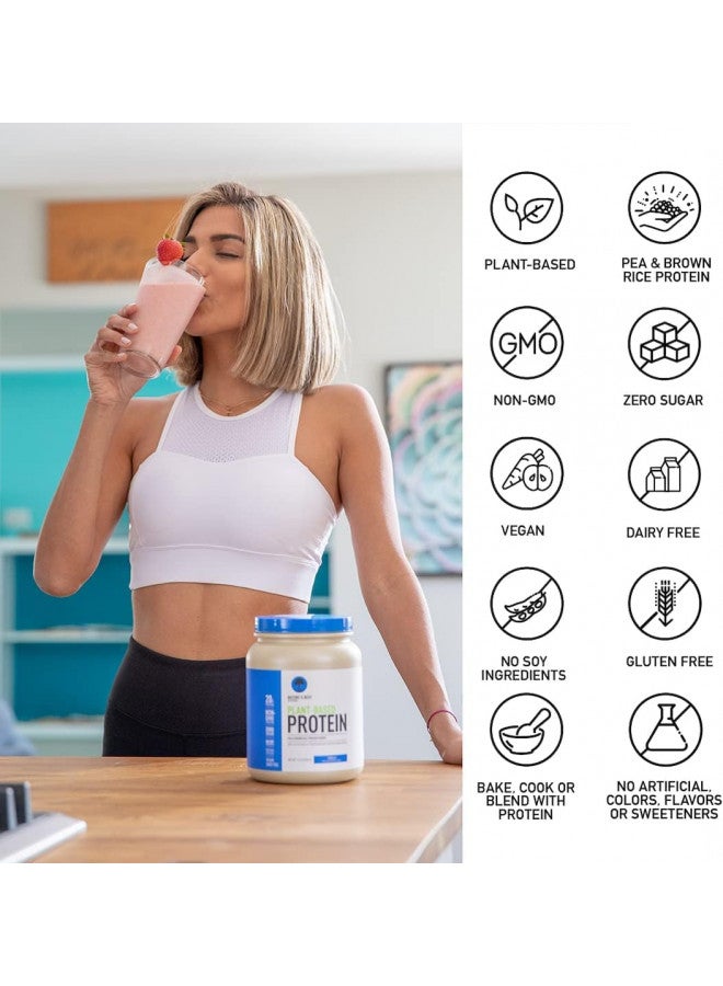 Isopure Isopure Unflavored Vegan Protein Powder, with Monk Fruit Sweetener & Amino Acids, Post Workout Recovery, Sugar Free, Plant Based, Organic Pea Protein, Dairy Free, 22 Servings (Packaging May Vary) - Image 2