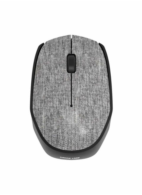 G100 Wireless Mouse, 1200 DPI Resolution, 1 AAA Battery, 10M Operating Range, 3 Keys, Support Windows, Mac And Android, USB Nano, Bluetooth Wireless, User Friendly - Gray