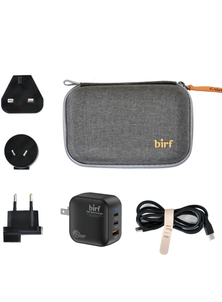 general Birf Eco Mini 70W GAN Ultra Compact Travel Charger - Image 1