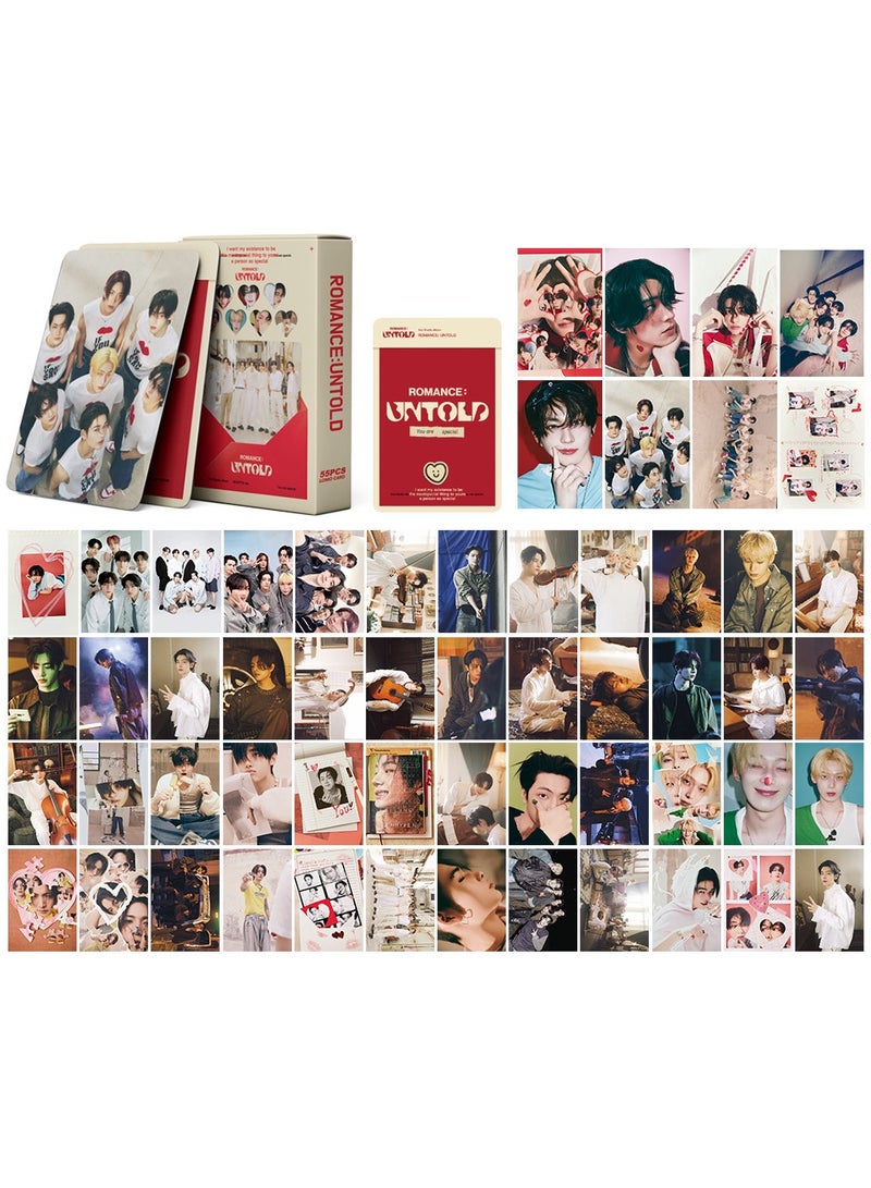 55Pcs EN New Al ROMANCE UNTOLD lomo Card - Image 2