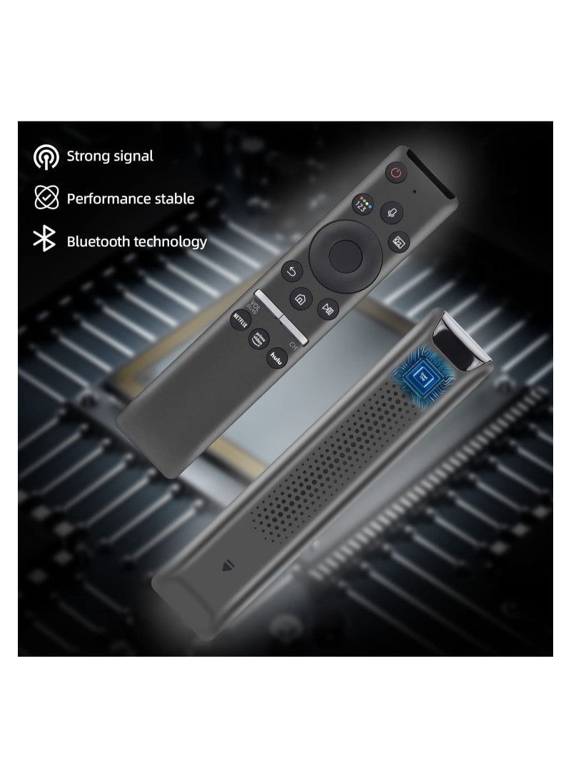 PopZa Universal Voice Remote Control for Samsung Smart TV LED QLED 4K 8K UHD Crystal Frame HDR Curved Smart TVs, with Shortcut Buttons for Netflix, Prime Video - Image 5