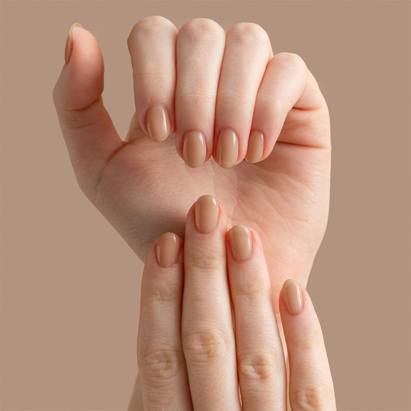 LECHAT Gel Polish - Bailey, Color and Top in One Coat, Shiny Long-Wear, Sheer Beige Gel Polish - Image 3