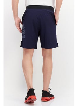 Reebok Men Sportswear Fit Training Short, Navy Blue  - Image 2