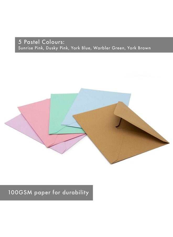 Pukka Pad Carpe Diem Gummed Envelopes For Greeting Cards And Invitations Pack Of 25 Pastel Envelopes A2 4.38 X 5.75 In  - Image 5