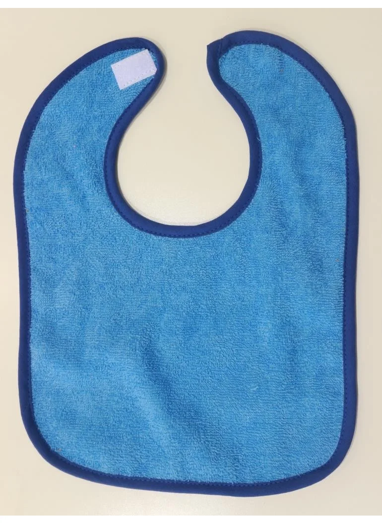 اندر هوم Baby Food Bib Curl Waterproof Towel Cotton Baby Bib