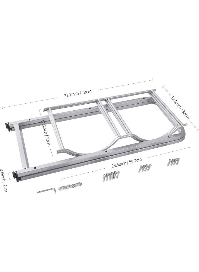 MOMENT 5 Gallon Water Bottle Holder, 3 Tiers Black Double Row Heavy Duty Water Cooler Jug Rack, Water Rack With 6 Slots For Home Kitchen, Black - Image 4