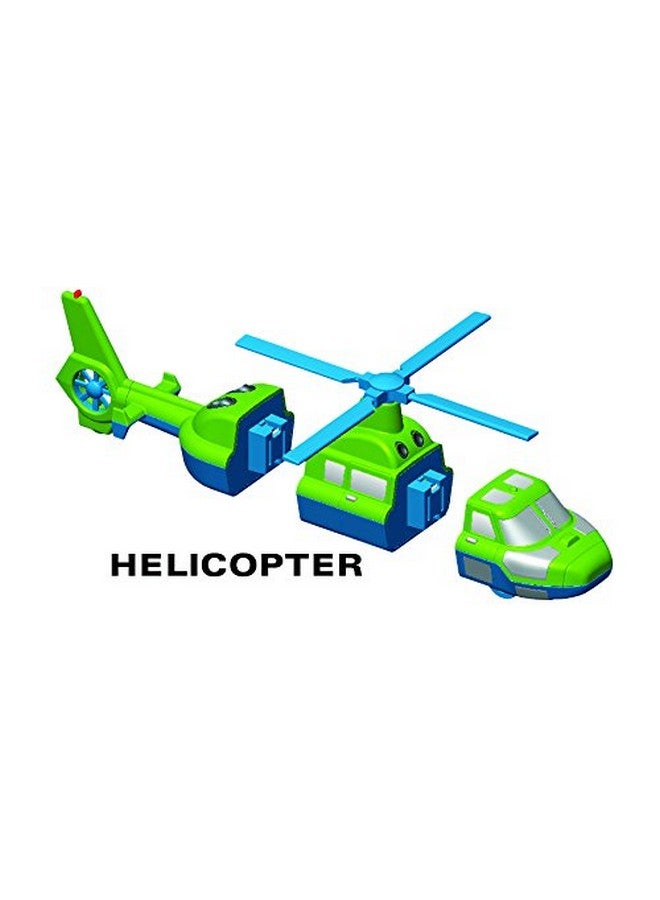 POPULAR PLAYTHINGS Magnetic Mix or Match Vehicles 2 Toy Play Set, 12 Pieces - Image 4