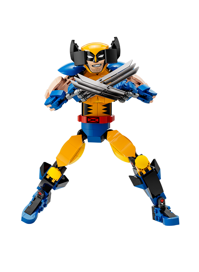 LEGO Marvel Wolverine Construction Figure 76257 Building Toy Set; Fully Jointed for Play and Display; Includes 6 Claw Elements for Authentic Action; Collectible X-Men Super Hero Gift for Kids Aged 8+ (327 Pieces)