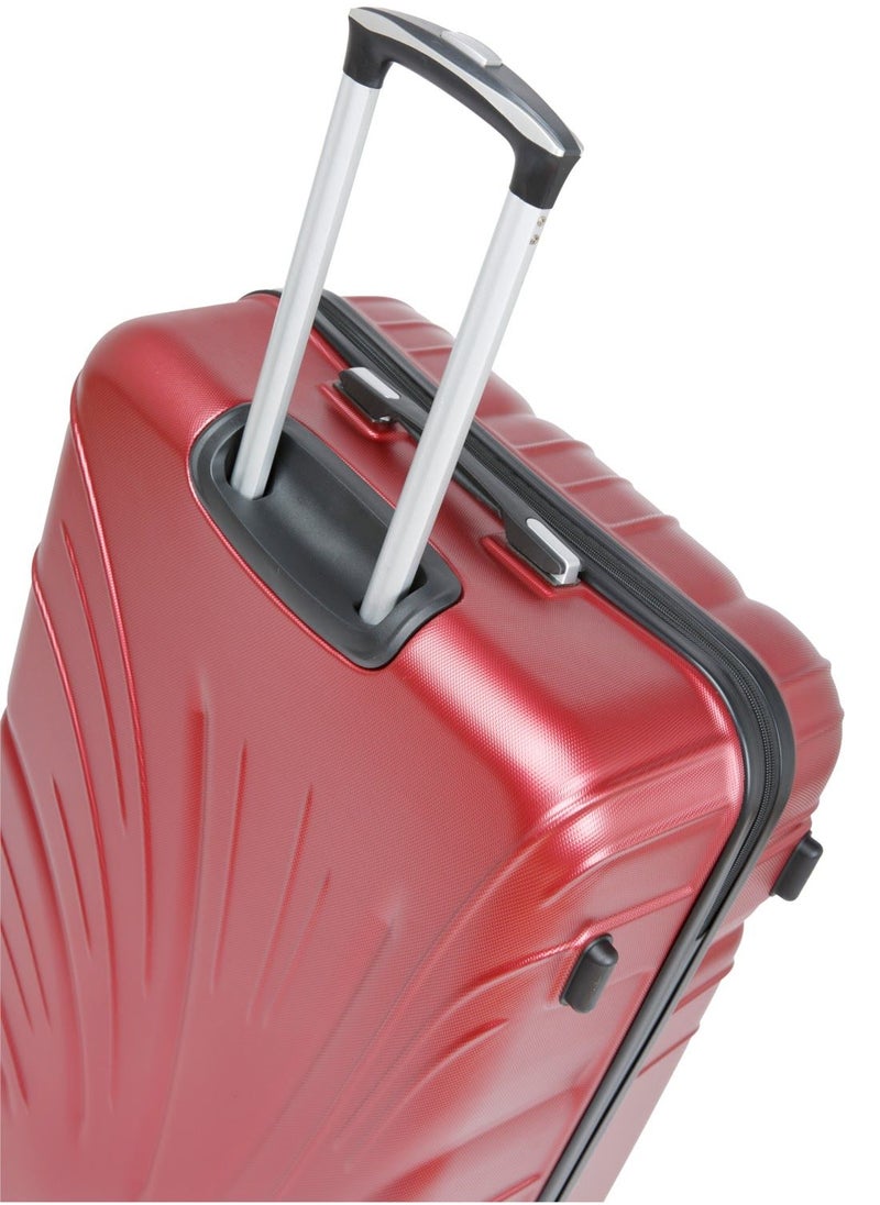 SENATOR - Hard Shell Travel Bags Trolley Luggage Set of 4 Piece Suitcase for Unisex ABS Lightweight with 4 Spinner Wheels KH115 Burgundy - Image 1
