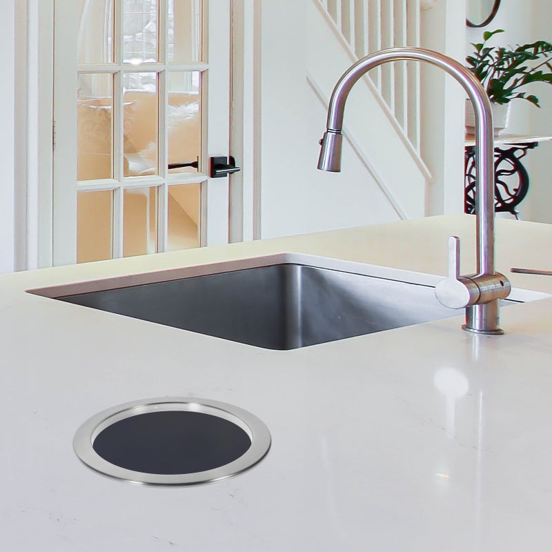 🍳 ممر نفايات بفتحة تنظيف سهلة للاستخدام المدمج على أسطح المطبخ - Image 3