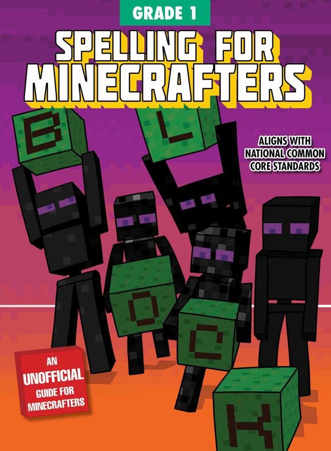 Spelling for Minecrafters: Grade 1