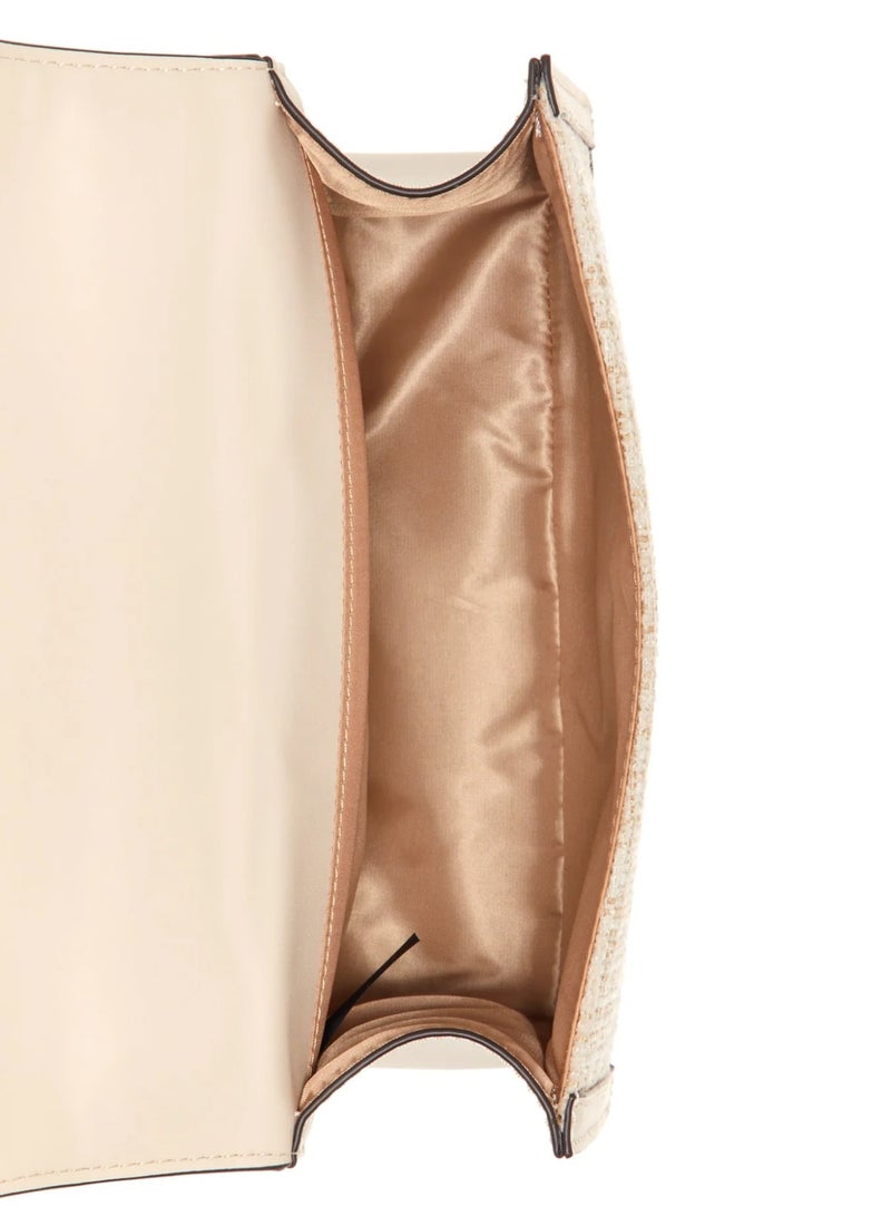 GUESS حقيبة توت صغيرة مبطنة إلييت وردي 22GF-038 - Image 1
