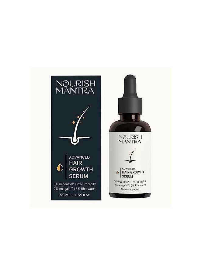Nourish Mantra Advanced Hair Growth Serum  50ml - Image 2